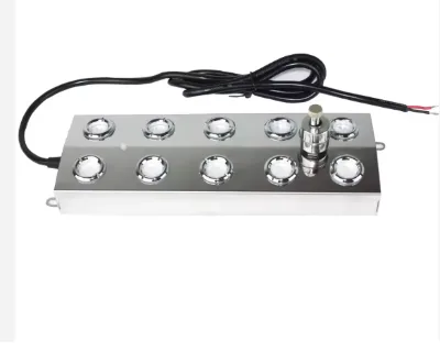 Industrial Humidifier Spare Parts Evaporator Pulisonic Sprayer Mushroom Indoor Cultivation 10 Heads 7 Liters/Hour New 1 Year