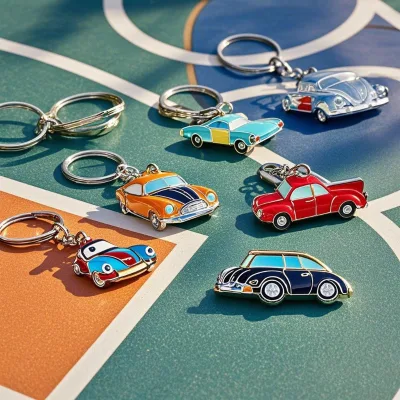 Design Logo Gift Personalised Keyring Promotional Zinc Alloy Matte Black Soft Enamel Keychain Custom Car Charm Key Chain