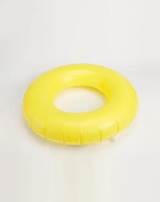 Heeyoo Summer HOT Inflatable Yellow Swimming Ring 90cm on Water Play From China Factory Support Customized