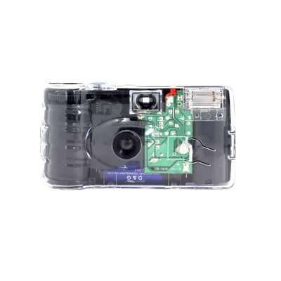 Wholesale Disposable 35mm Camera with Flash Fixed Focus Plastic Custom Color Film AA Battery Corporate Gift Single Use