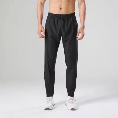 Wholesale Men's Printed Lightweight Casual Stretch Jogger Pants Breathable Gym Running Trousers Plus Size