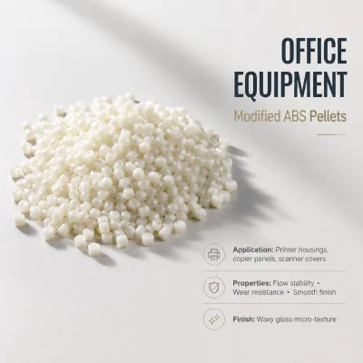Flame Retardant ABS Raw Material, UL94 V0, Electronic Device Enclosure, Good Flow & Surface, ABS FR Granules