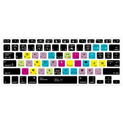 Waterproof for Adobe After Effects Shortcuts Keyboard Skin for Macbook Old Air 13'' for adobe Master Collection