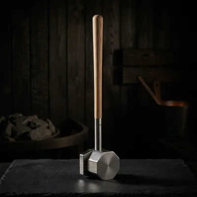 Premium Stainless Steel Traditional Sauna Ladle for Steam Sauna