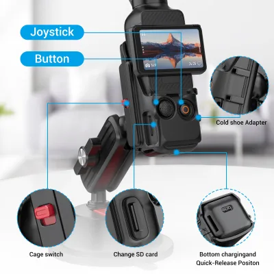 Popular DJI Camera Special Bracket for Universal Pocket 3/4 Camera, Suitable for Use in Cars, Homes, Etc