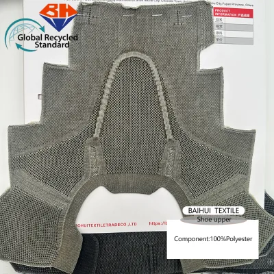 Custom Semi Finish Shoe Upper Knitting Sport Upper,sneaker Men Knit Upper Shoes Sport Knitted Shoe Upper Fabric Manufacturer
