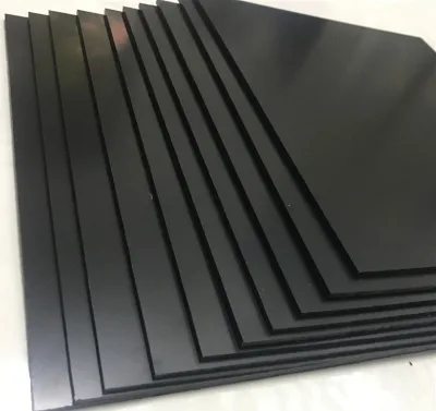 High Glossy Plastic Sheet Black ABS Styrene Sheets for Vacuum Forming