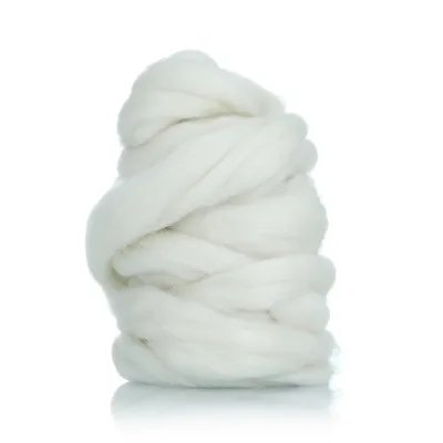 Dyed Colorful Super Chunky Thick 100% Wool Roving Top With High Quality