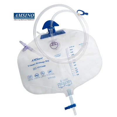 Disposable Urine Bags 2000ml Medical Transparent Male Female Urine Drainage Collection Bags for Men and Women