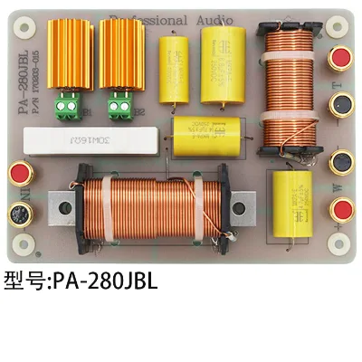 Bevenbi Customize for J B L PA Speaker Crossover With Binding Post RMS 1000W Two Way Crossover