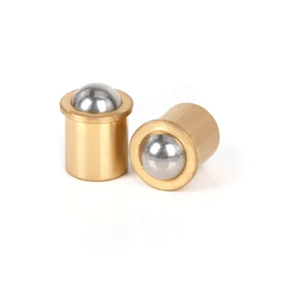 Wholesale M2 M3 M4 M5 M6 M8 M10 M12 Plastic Smooth Spring Stainless Steel Brass Push Fit Ball Spring Plungers Fasteners