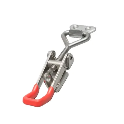 Stainless Steel Adjustable Toggle Latch Car Truck Hardware Zinc Plated Iron Draw Latch Quick Release Hasp Toggle Clamp