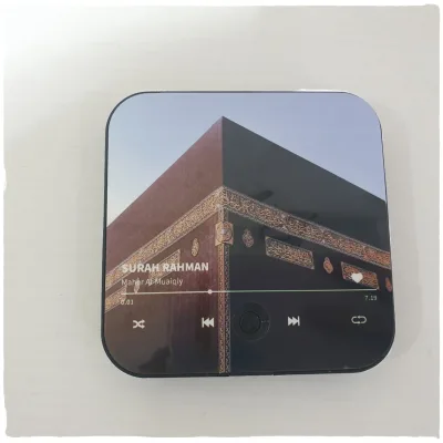 Personalized Photo FM Touch Control Music Quran Player Custom DIY Fridge Magnet Speaker with Quran Learning Features