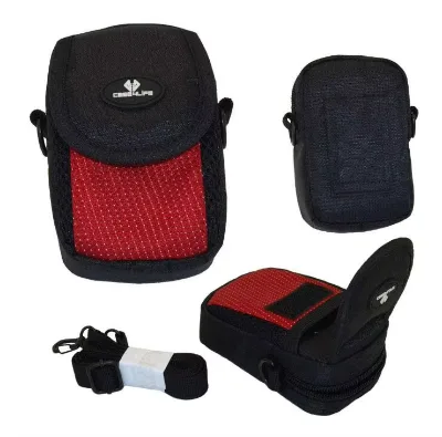 Red/Black Shockproof Digital Gear & Camera Case Bag