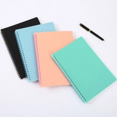 Vintage Morandi A5 Coil Book Portable Student Notebook with PP Loose-leaf for Foreign Trade New Promotional Cash Payment
