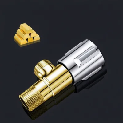 YOTO Stainless Steel Angle Valve Large Flow Double Control Modern Minimalist Design General-Purpose Application