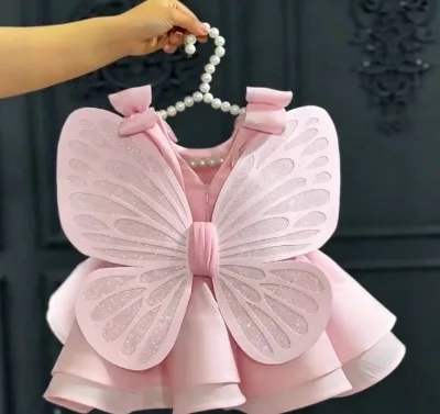 girl Runway Concerts Performances Choir dress girl white pink party wedding dress