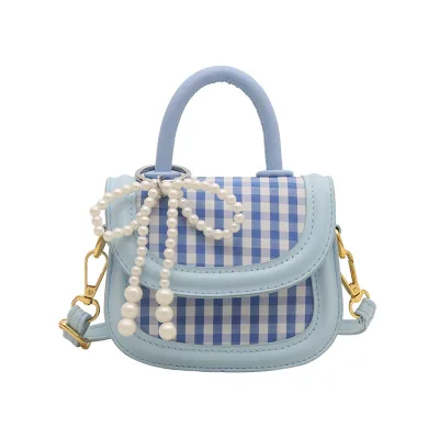 HY2 Children's Bag - Cute Girl Shoulder Bag for Parents, String-beaded Cross-body Bag for Girls, Girl's Purse
