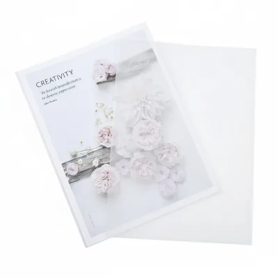 White Translucent Paper Paper Paper for Making Flash Stamp