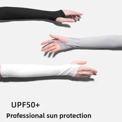 UV-Protective Nylon Arm Sleeves for unisex ,Custom Logo Sun Protection Cooling Arm Sleeves ,Compression Sleeves for sports