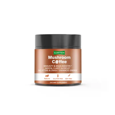Premium Organic Mushroom Coffee Blend with Cordyceps Reishi Lion's Mane for Immunity Brain Boost Energy Focus