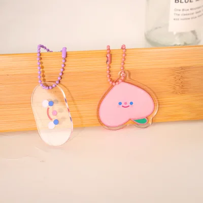 Acrylic Keychain Cartoon Cute Pendant Backpack Bag Acrylic Pendant Student Gift Small Gift