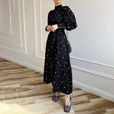 Factory Price Elegant Muslim Abaya Khimar Kimono Cardigan Abaya Mother and Daughter Muslim Evening Dress Bridal Dresses Wedding