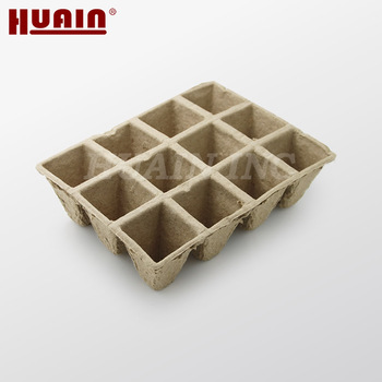 2024 Hot Sale Wholesale Environmentally Friendly Seed Starter Kit with Biodegradable Paper Planting Pots Seed Strater Tray Paper Nursery Pots