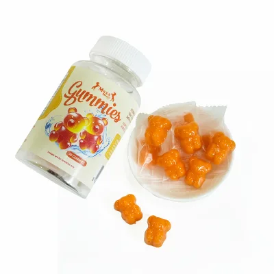 Oem Natural Peruvian Black Maca Dietary Supplement Booster Herbal Gummies Candy