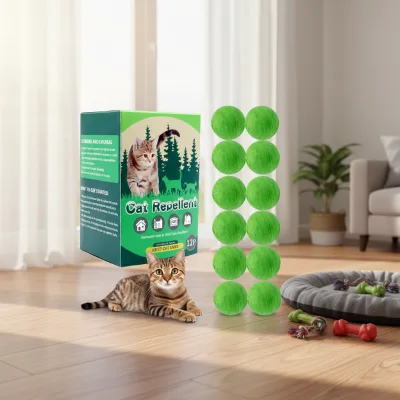 Cat Deterrent Outdoor Indoor Natural Peppermint Oil Keep Cats Out of Yard Permanently Lawn,Garden,Furniture,Mulch & Flower