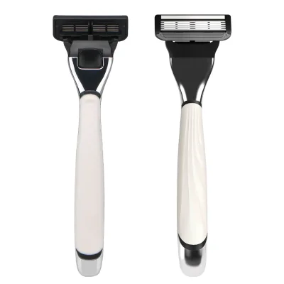 Five Curved Blades System Razor With High Quality for Men Personal Care Imported Stainless Steel Blades Accept OEM