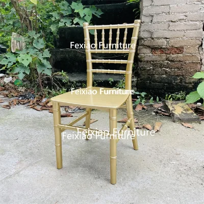 Cheap Price Baby Shower Gold Plastic Baby Chiavari Chair tiffany Chair
