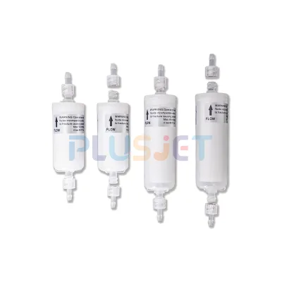 High Quality 6cm 8cm White Long Cylindrical Capsule Filter Solvent Ink Filter For Digital Inkjet Printer