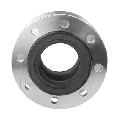 Good Flexibility Easy Installation Custom Q235/SS304/SS316 Flange KXT Type Single Sphere Flexible Rubber Joint