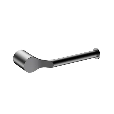 Bulk Supply Gunmetal Grey Bathroom Accessories Toilet Paper Holder SUS304 Wall Mount Paper Towel Holder  for Hotel Bathroom