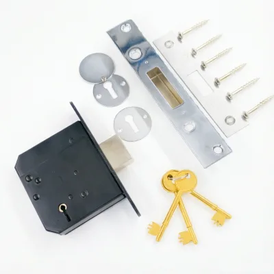 E10 Heavy Duty 5 Lever Mortise Lock High Security Anti Theft Door Lock UK Standard OEM ODM BS3621 Deadlock
