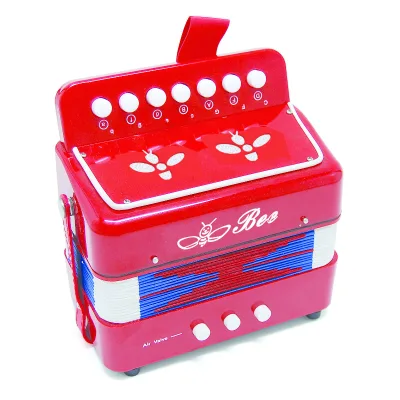 2bass Children Accordion Button Type Plastic Toy Accordion for Kids Gift