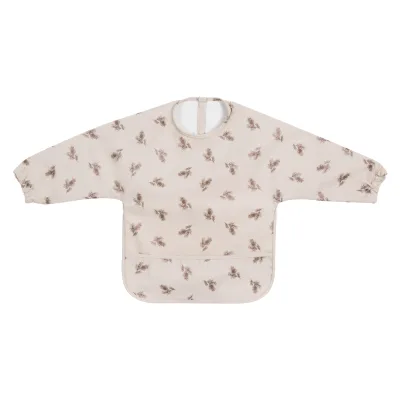 Baby Products Long Sleeve Baby Bib Polyester Baby Clothes Kids Clothing Waterproof Bib