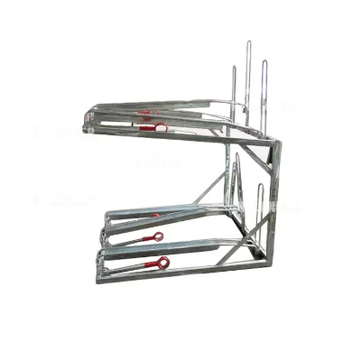 2 Tier Bike Rack Front Storage Bicycle Steel Double Layer Bike Racks