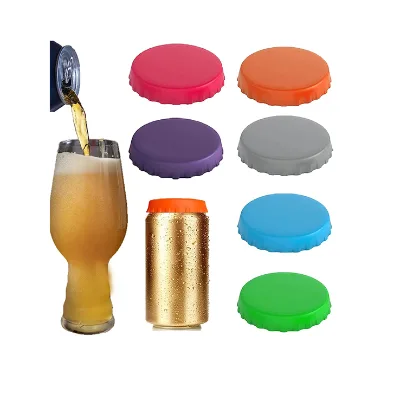Reusable Silicone Soda Can Cap Soda Beverage Can Covers Caps Soda Cans Lids Canning Jar Lids