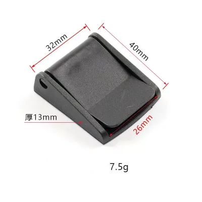 Backpack Webbing Fixing Buckle Luggage Accessories Pressure Buckle 25mm Plastic Webbing Adjustment Cam Buckle