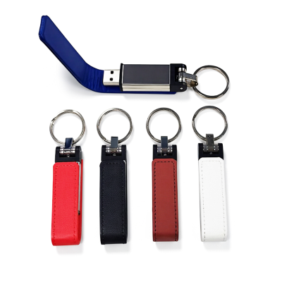 Gadget Electronic Business Gift Leather Wholesale Usb Key 2.0 3.0 8GB 16GB 32GB 64 GB Thumb Drive Customized Usb Pen Drive
