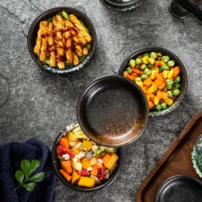 Japanese Food Commercial Ceramic Round Dish, Household Sauce Dish, Seasoning Dish Dipping Dish, Soy Sauce Dish, Snack Dish