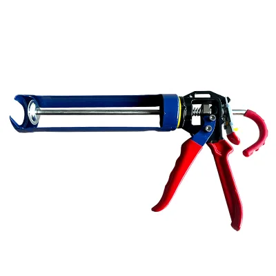 GUFENG Professional Grade Heavy Duty Manual Silicone Sealant Gun Model Y3 Ratchet Rod Plunger Colored Iron Tube 2-Year Warranty
