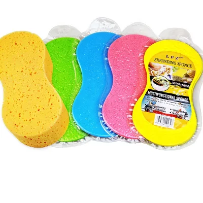 Large Sponges Car Cleaning Supplies Big High Foam Cleaning Washing Sponge Pad for Car Household Cleaning Water Games
