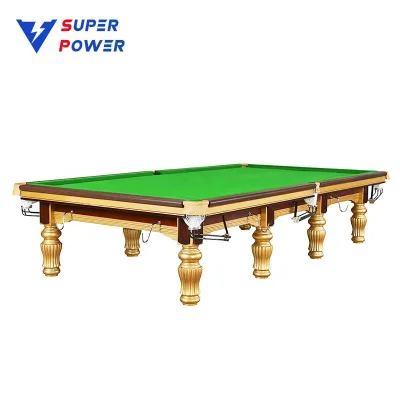 High-end Championship Standard 12 Feet Unisex High Quality Solid Wood Slate Snooker Table Hot Sale