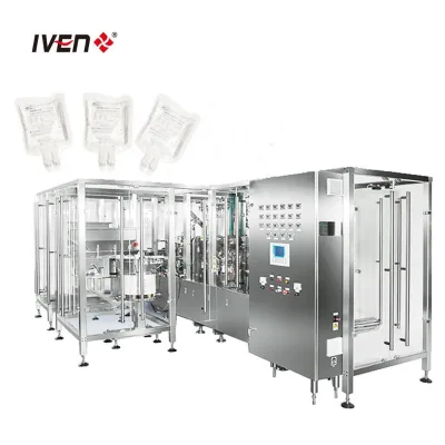 500ml Lactated Ringer From a to Z Normal Saline Intravenous Solution Filling Machine Manufacturing Plant