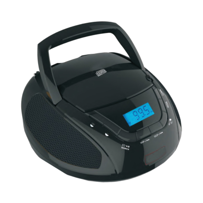 Top Loading Portable CD Player CD/CD-R/CD-RW & MP3/USB Playback Stereo FM Radio