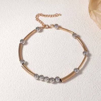 Simple, Fashionable, High-end Design, Copper Alloy, Casual and Versatile, Women's Daily Wear Necklace, Ins Style