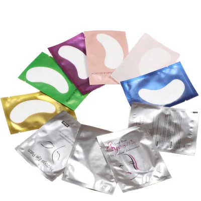 RISI Wholesale 50pairs High Quality Collagen Crystal Sheet Eyelash Extension & Under Eye Patches